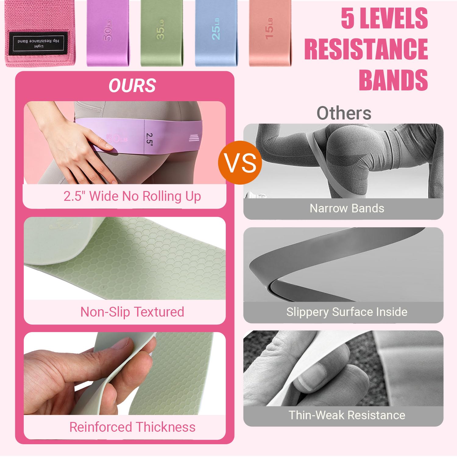 Qinkada Pilates-Set, Pilates-Ausrüstung, Heim-Set mit 38,1 cm Pilates-Ring | Workout Essentials mit Yoga-Ball, Widerstandsbänder, Figur 8, Widerstandsband, Armtrainer, Yogagurt, Socken, Tasche