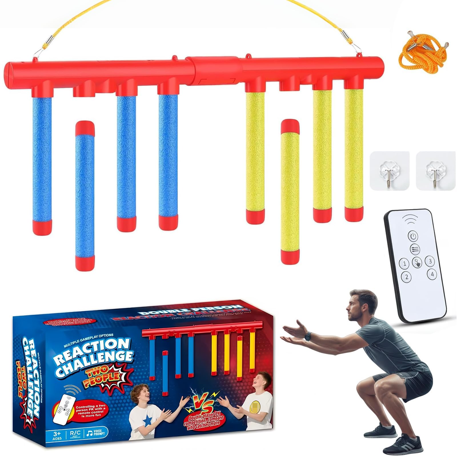 Bohodiy NEW Reflex Drop Sticks Game - speed and agility training | Mubboo