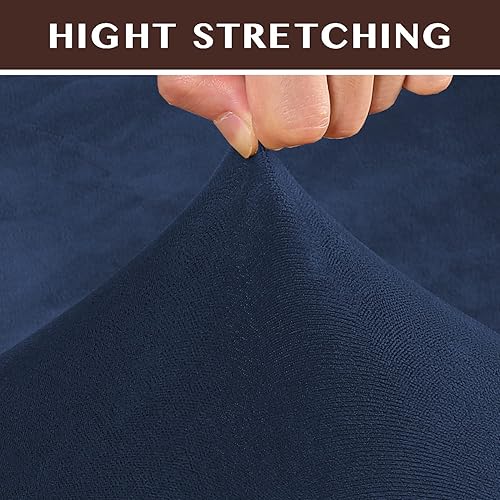 Miniatura 3 de GAMUKAI Funda de cojín de terciopelo en forma de T, 2 piezas, fundas de cojín para sofá de 2 plazas, fundas de cojín en forma de T para sofá (2,