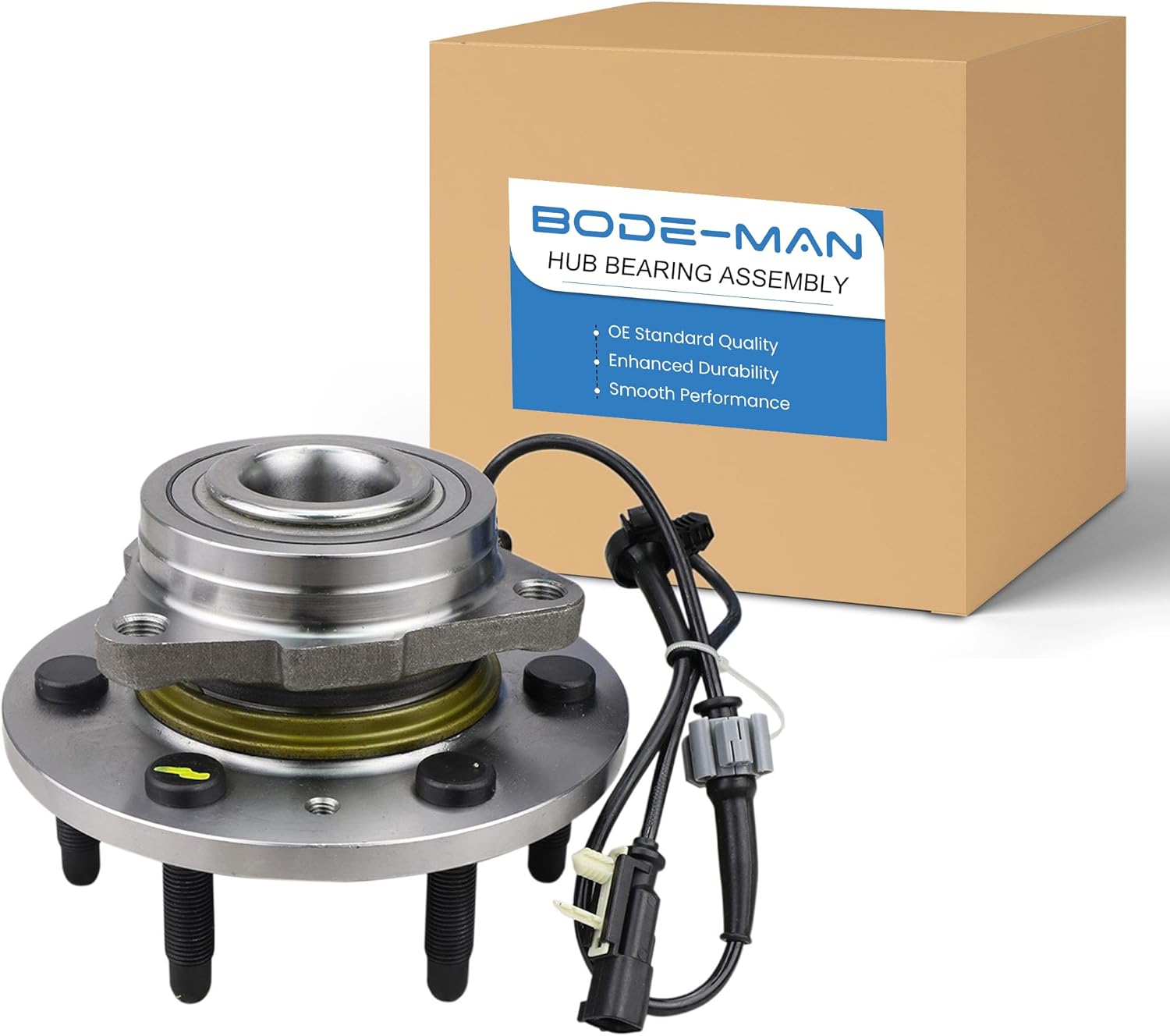 Front Wheel Hub Bearing Assembly w/ABS for 2014-2018 Chevy Silverado GMC Sierra 1500 4WD