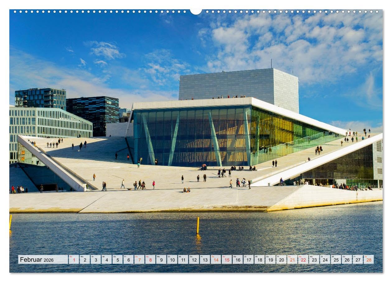 Europa Die Hauptstädte (Wandkalender 2026 DIN A2 quer), CALVENDO Monatskalender: Zwölf wunderschöne Bilder der schönsten Städte Europas (CALVENDO Orte)