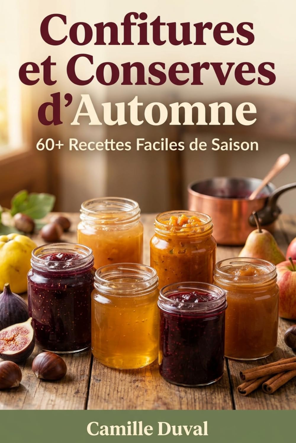 Confitures et Conserves d'Automne: 60+ Recettes Faciles de Saison pour Conserver les Saveurs du Jardin Toute l'Année