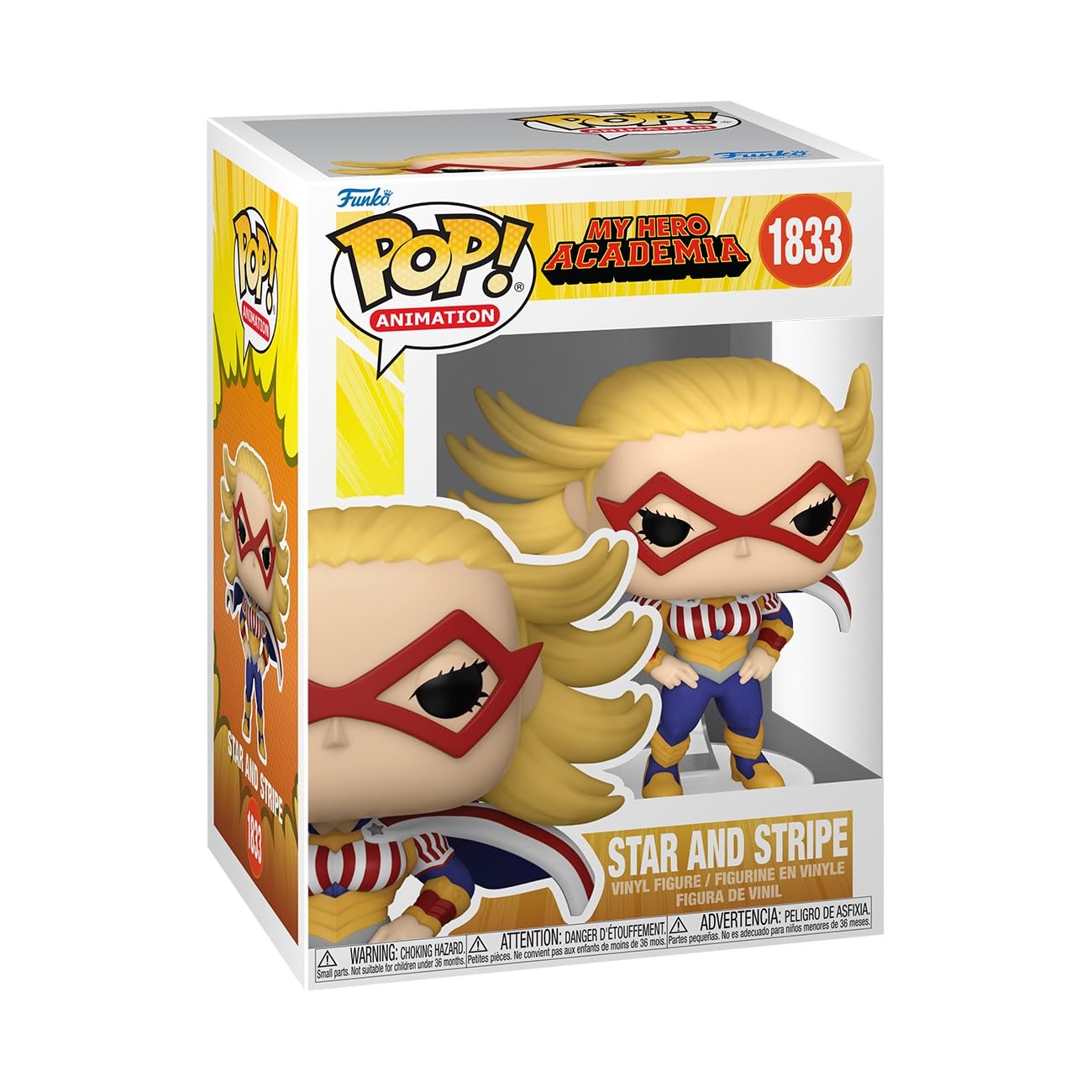 Funko Pop Animation: My Hero Academia - Star and Stripe - Collectable Vinyl Figure - Gift Idea - Official Merchandise - Toys for Kids & Adults - Anime Fans - Model Figure for Collectors