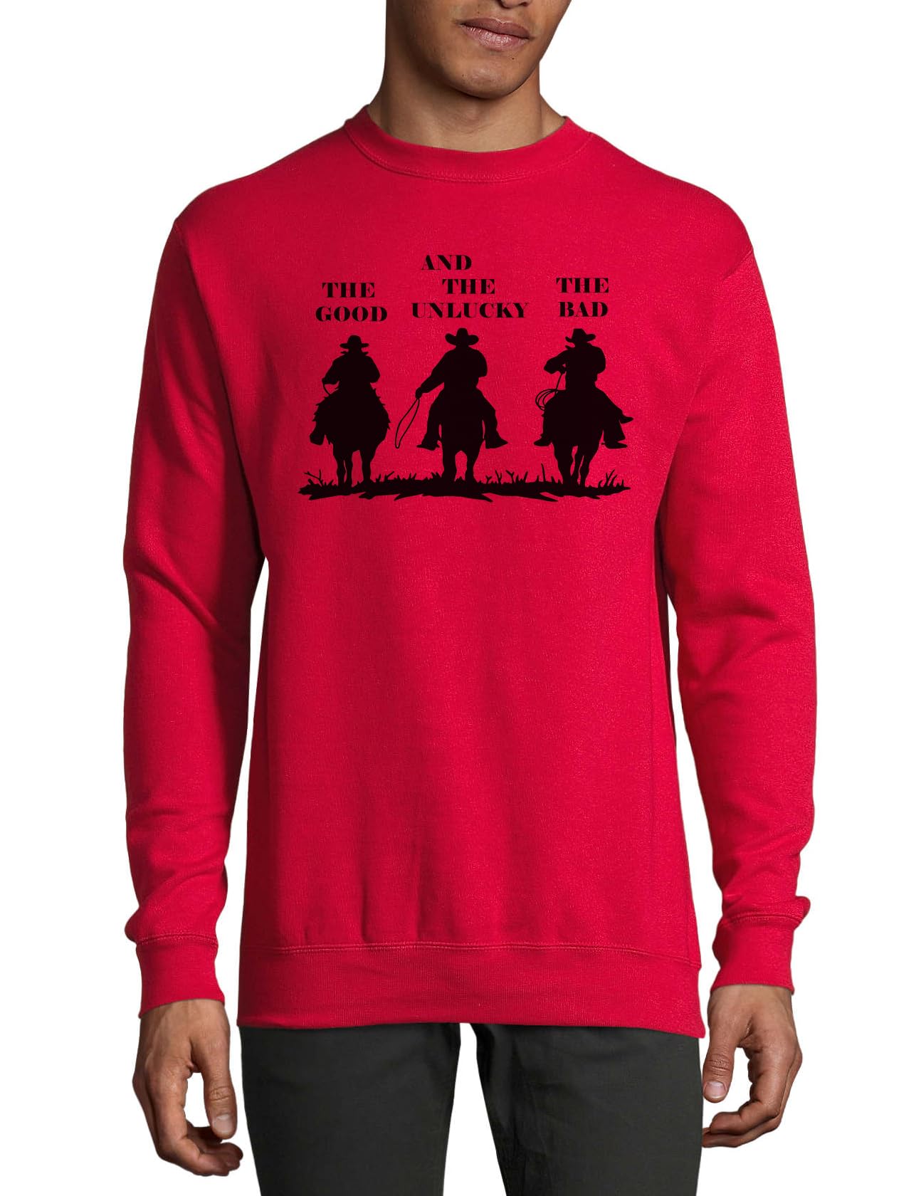 Pull en coton rouge confortable pour éviter le froid avec style - 3
