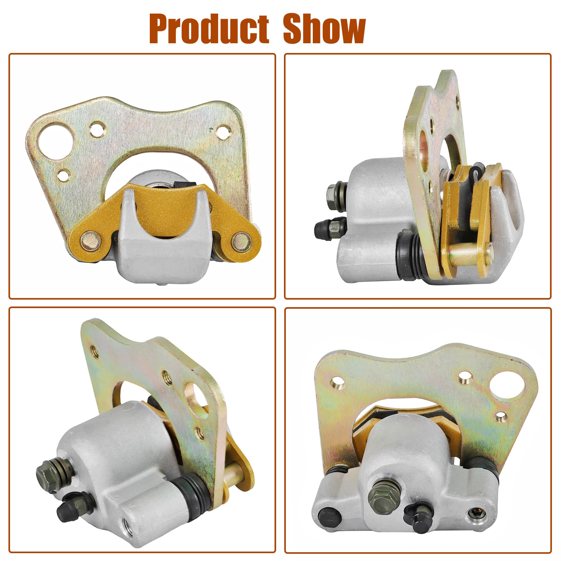 Polaris Rear Brake FRONT BRAKE CALIPERS Pour Polaris Ranger 500 700 Efi Le Xp Tm 316494 - Foto 5