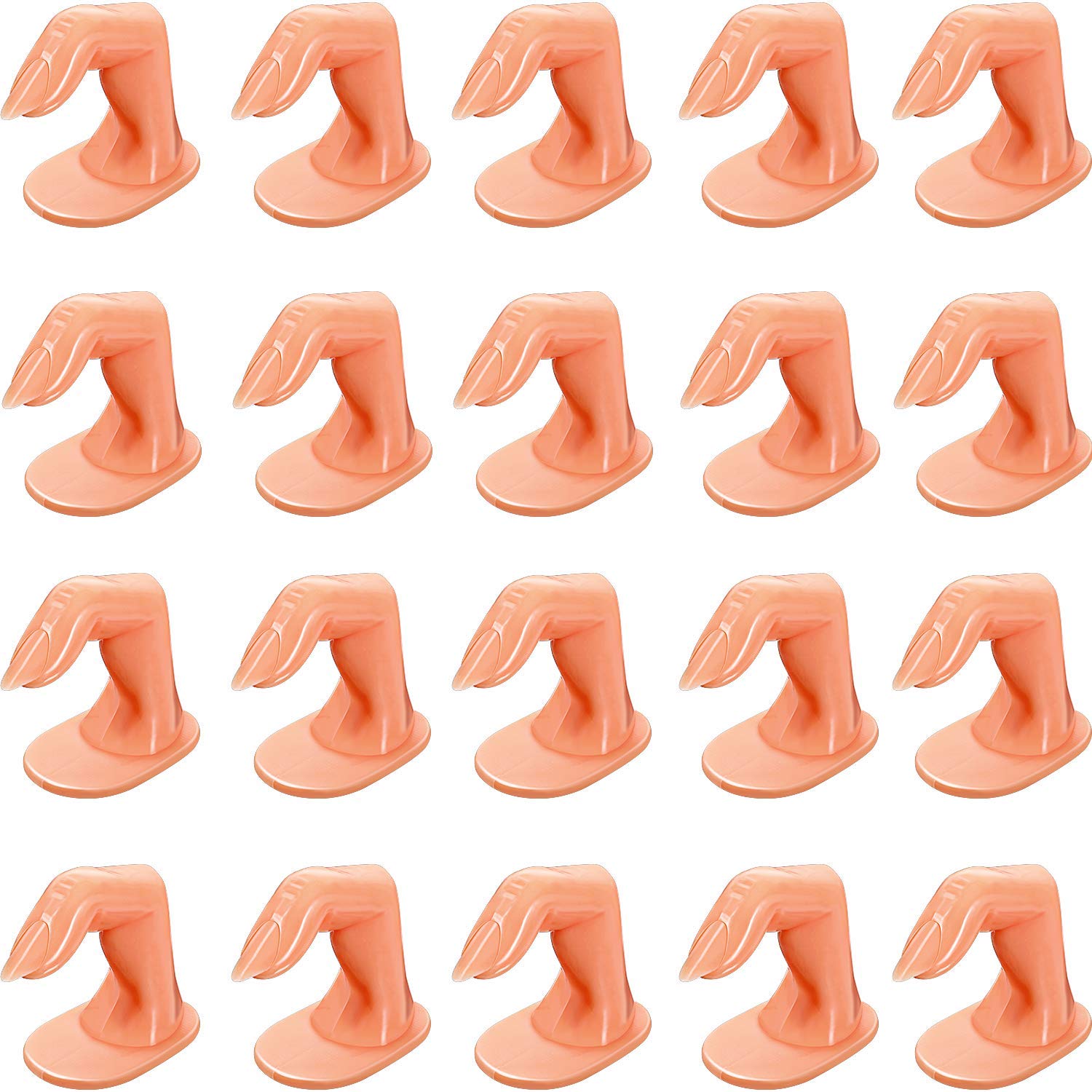 Store2508 Nail Art Training Practice Fingers Pack of 20