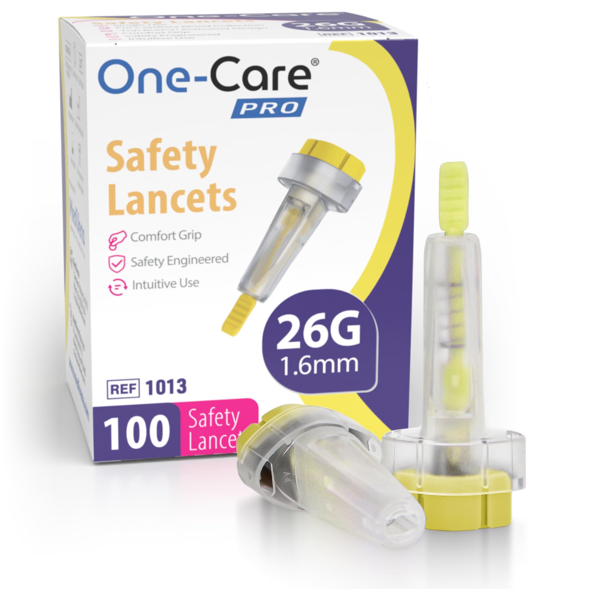 Pro Safety Lancets - 100 Count -12 Pro Safety Lancets - 100 Count -12