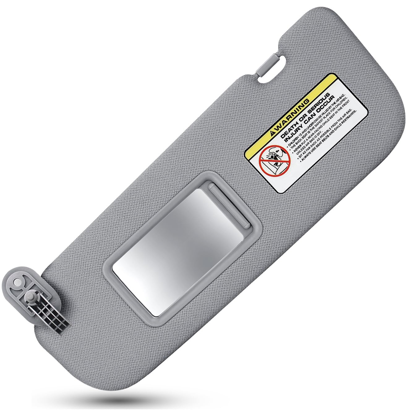 Photo 1 of Left Driver Side Sun Visor for Hyundai Elantra 2011 2012 2013 2014 2015 Beige Without Light Replace # ?852103X000TX (Left Driver Side, Grey) Left Driver Side Grey