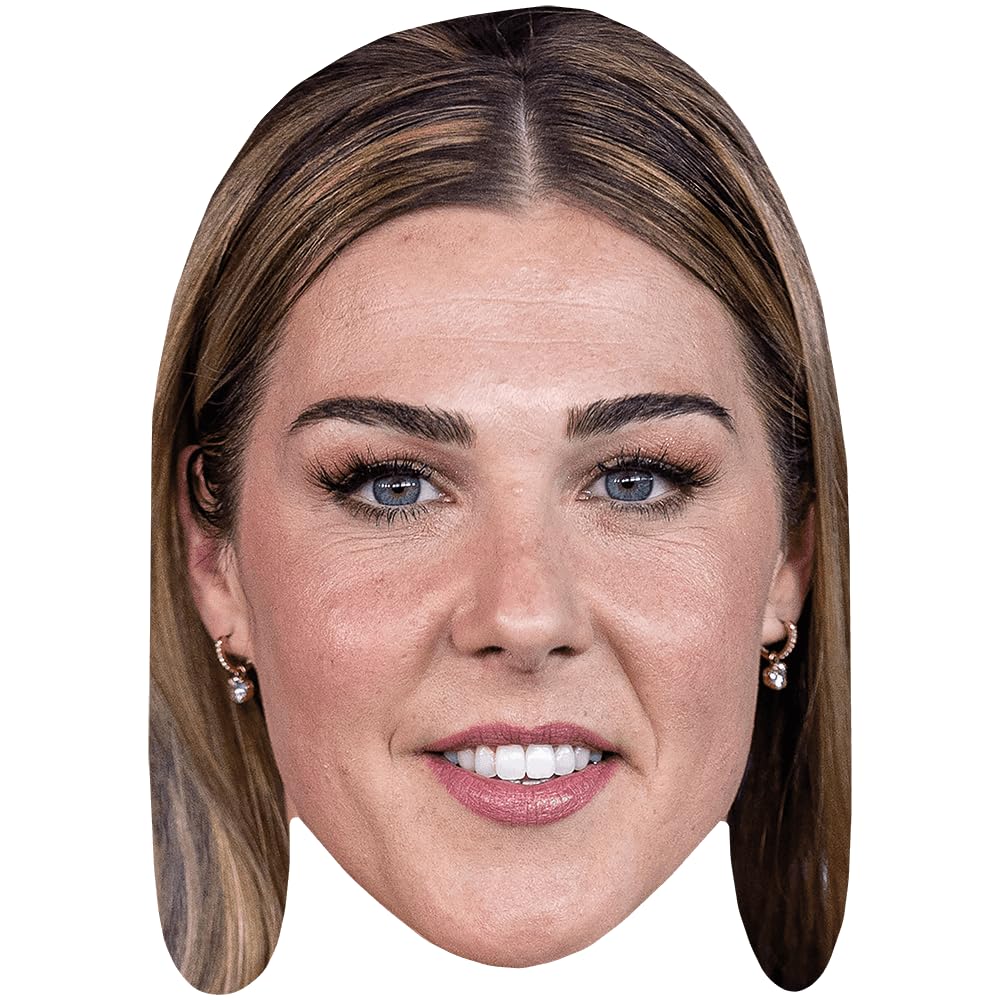Mary Earps (Smile) Celebrity Mask, Flat Card Face, Fancy Dress Mask