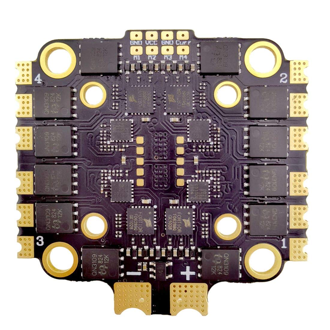 Controlador BLHeli S 45A 2-6S Lipo Con LED RGB – ESC Para Drones FPV, Compatible Con DShot Y Oneshot