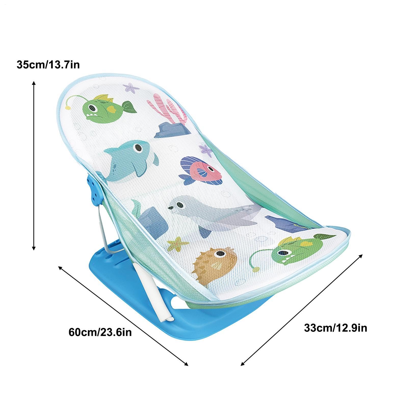 Sedile da bagno pieghevole per bambini, 80 cm, di supporto per vasca da | bagno, sedile da doccia portatile, pieghevole compatto per bambini in bagno