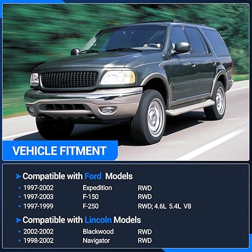 Miniatura 2 de Autoround Kit de suspensión delantera brazo de control superior con rótula compatible con RWD Ford F-150 97-03 F-250 97-99 Expedition 97-02, Lincoln