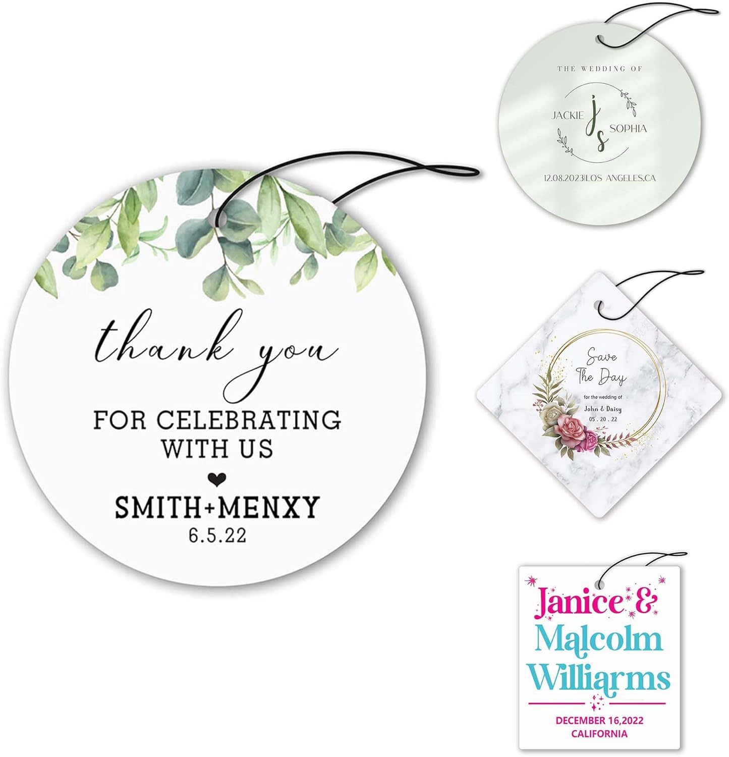 1000 Custom Wedding Car Air Fresheners in Bulk Personalized Wedding Favors Ideas Guest Souvenirs Scents Air Freshener Bridal Party Gift for Guest Newlyweds Couple Bridesmaid (option8:1000pcs)