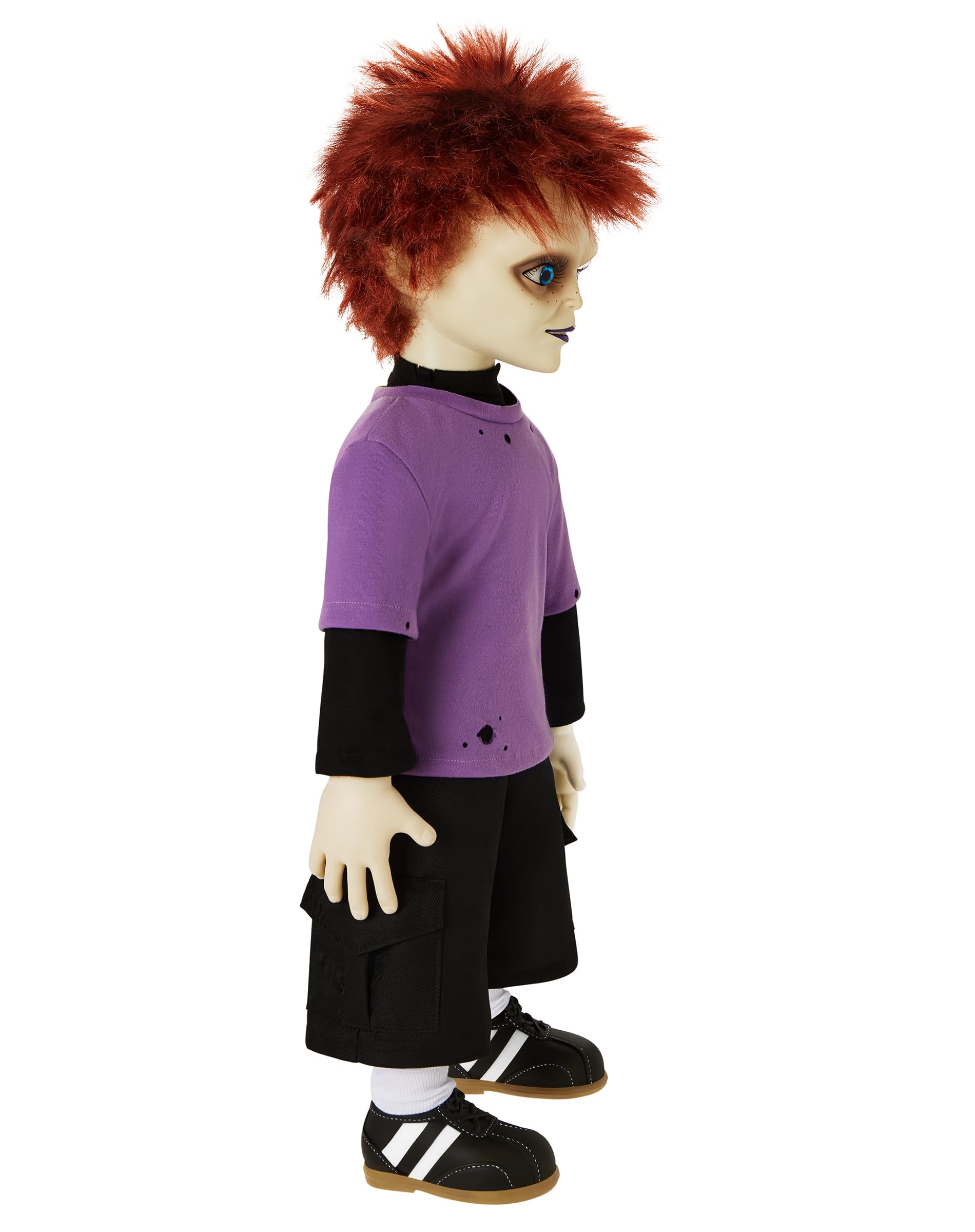 Spirit Halloween Decoración de Glen en Caja – Chucky | Producto Oficial | Semilla de Chucky | Coleccionables de Terror | Decoración del hogar