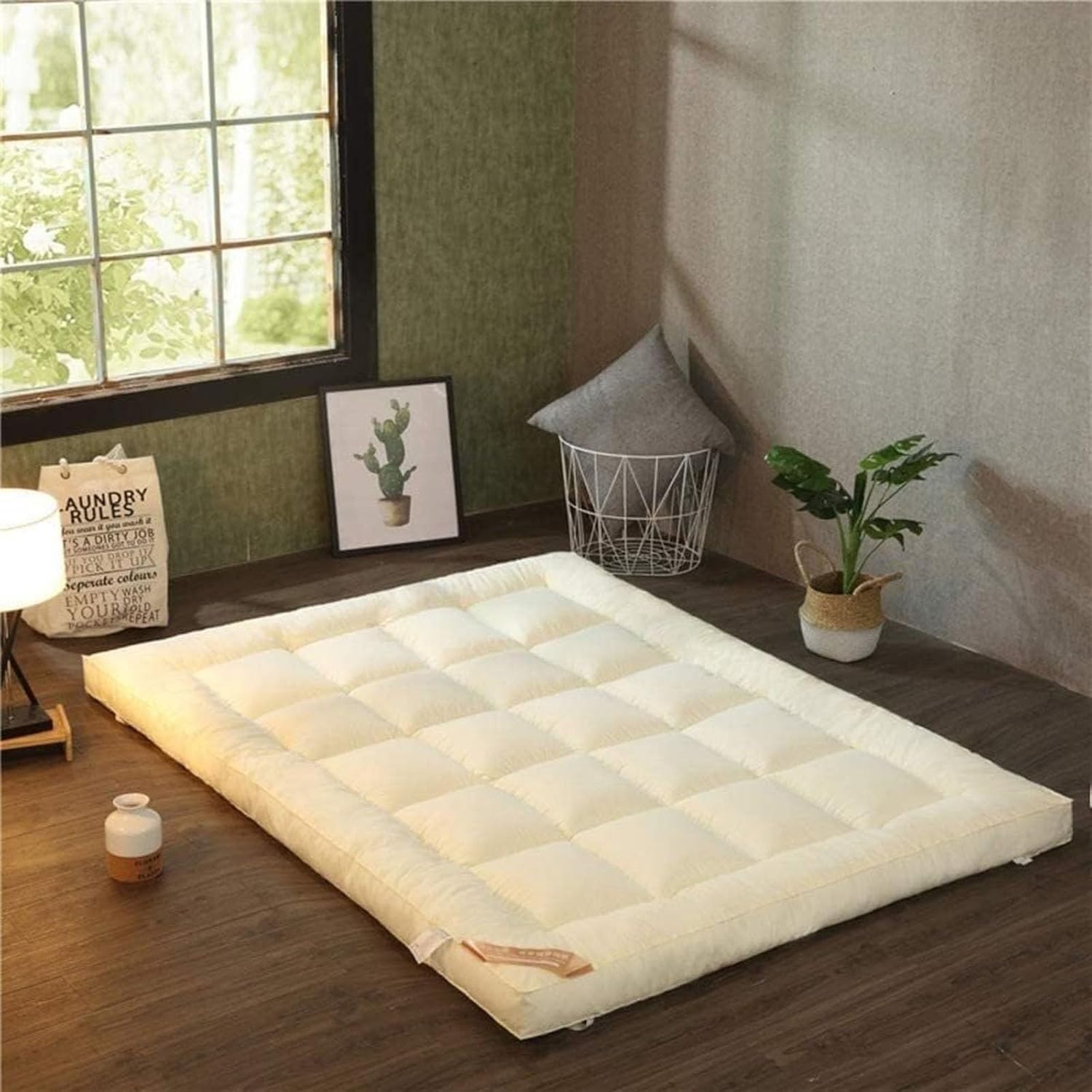 3,150x200cm(59x79 inch),WNRLL Materasso da pavimento Materasso futon Thicken Mat Sonnifero Materasso pieghevole Roll Up Materasso Materasso Materasso Materasso Materasso Materasso Materasso Materasso