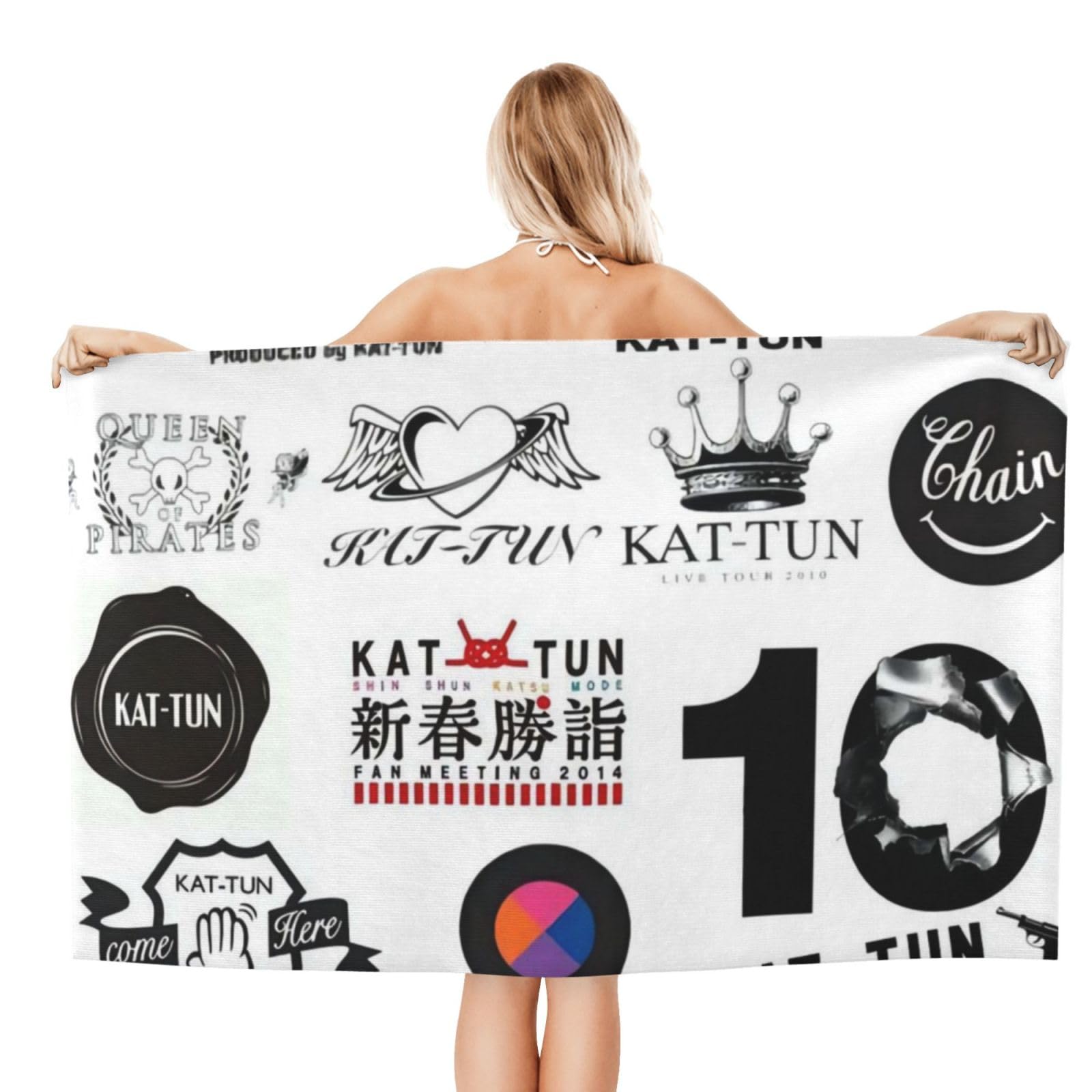 Amazon｜人気 Kat-Tun (3) マイクロファイバー バスタオル
