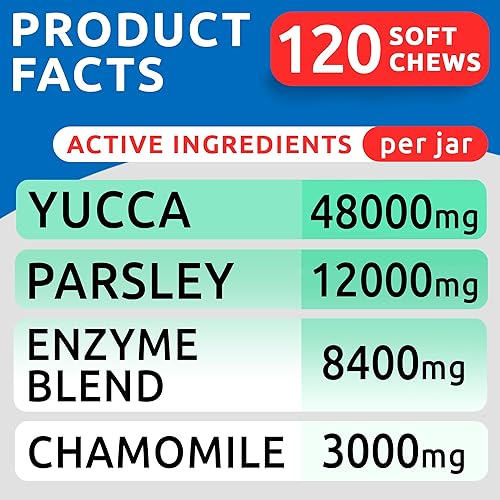 Miniatura 32 de Bark&Spark Vet Strength - Probióticos masticables para perros y enzimas digestivas para alergias con picazón en la piel, salud digestiva de perros
