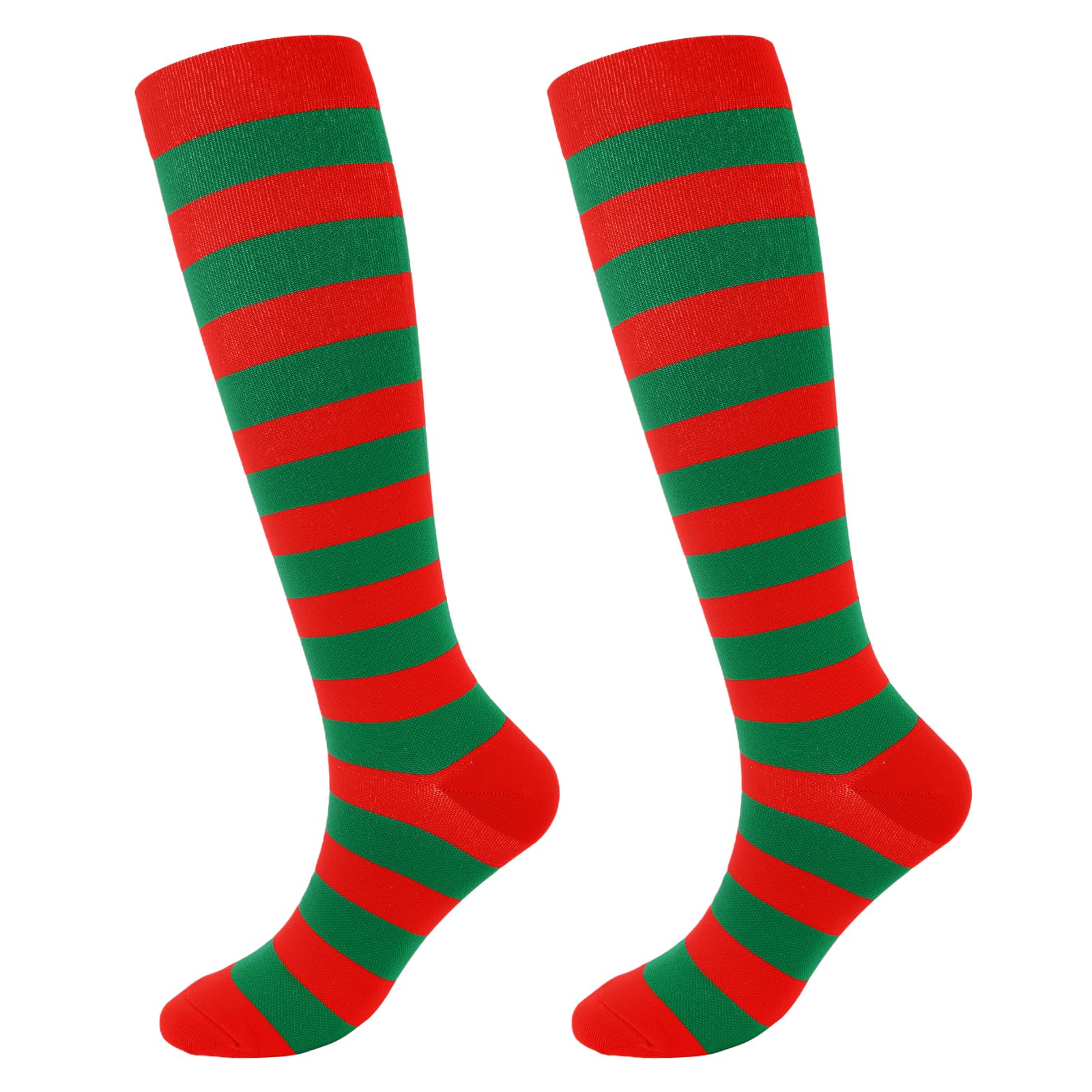 Junely Compression Socks for Women Knee High for Running Athletic Nurses Pregnant Women Work Support Travel Flight Sports
