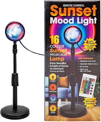 VFM - Sunset Mood Light With Remote Control and Functions