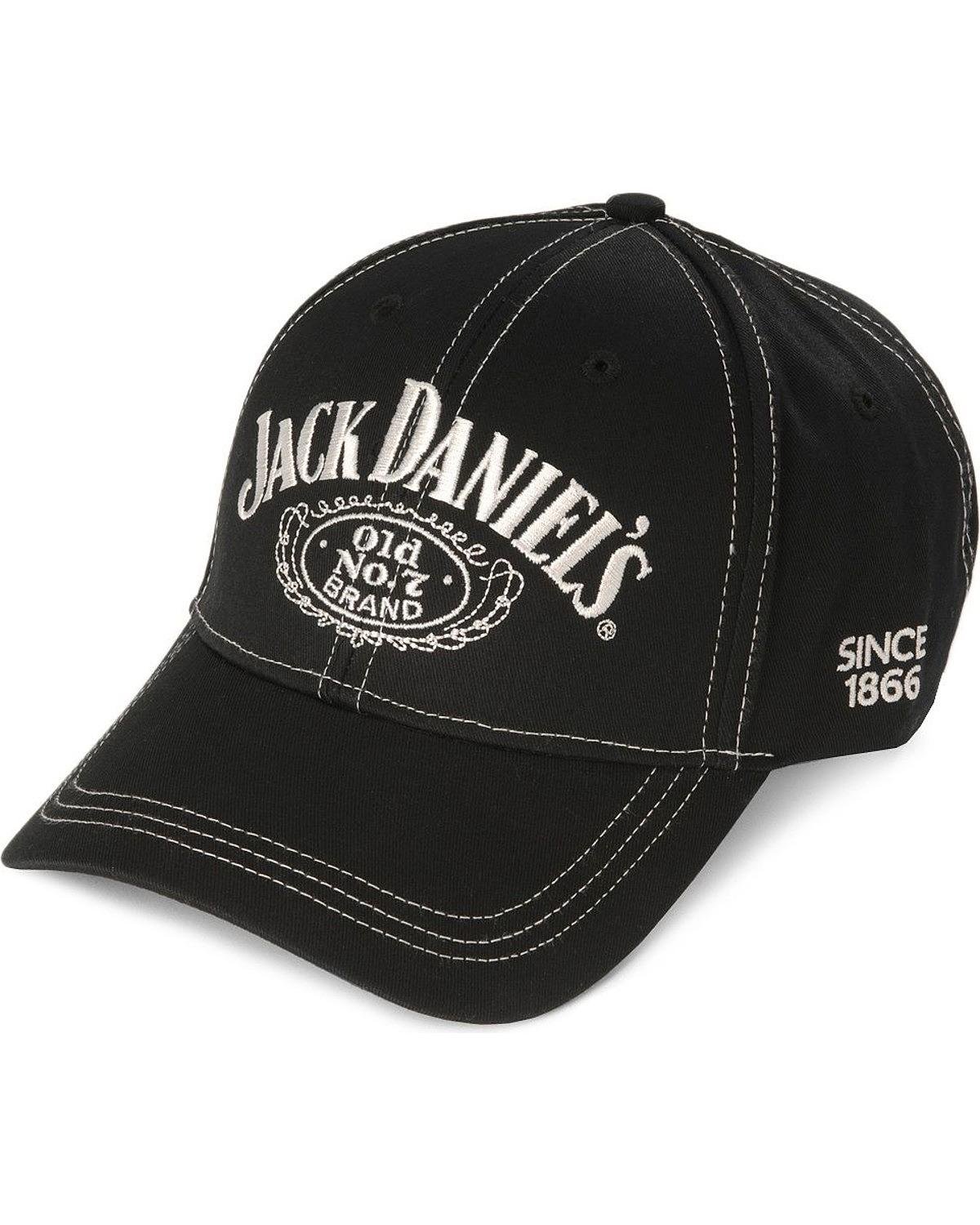 Jack Daniels Men's Daniel's Logo Cap Black One Size