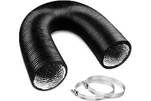 4 Inch Dryer Flex Vent Hose: Durable Aluminum Ducting for Air Exchange