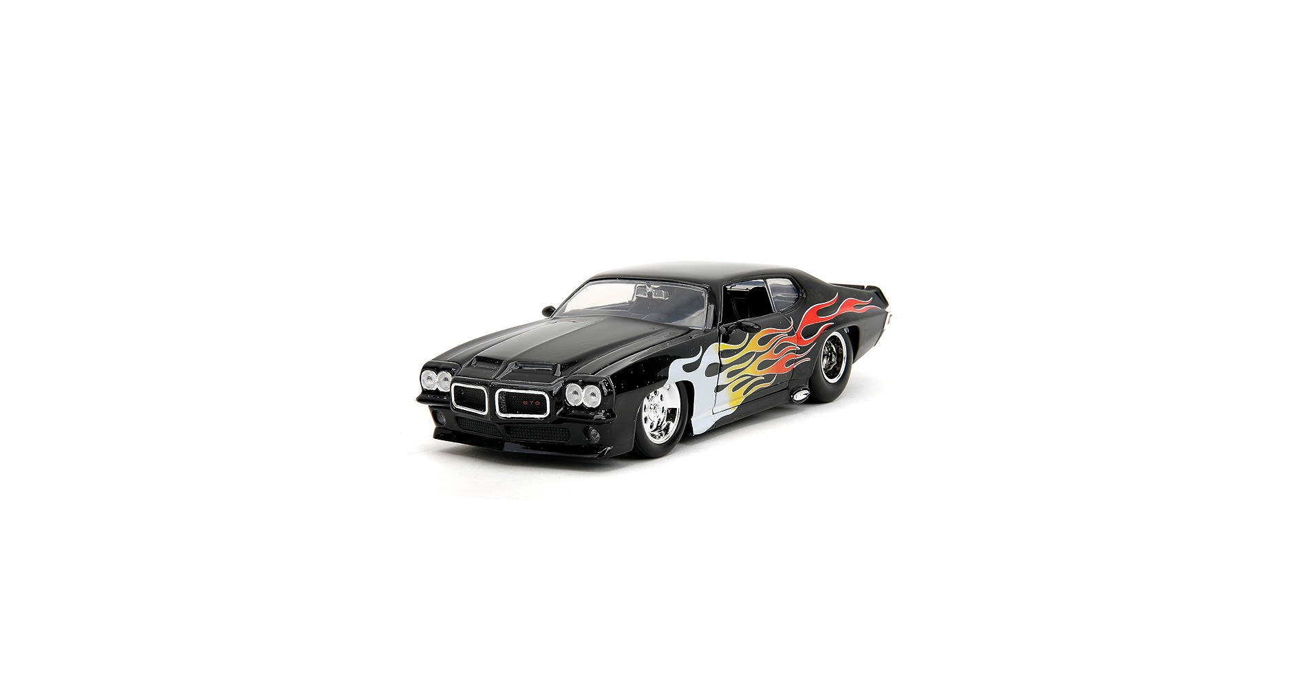 Amazon.com: Big Time Muscle 1:24 1971 Pontiac GTO Die-Cast