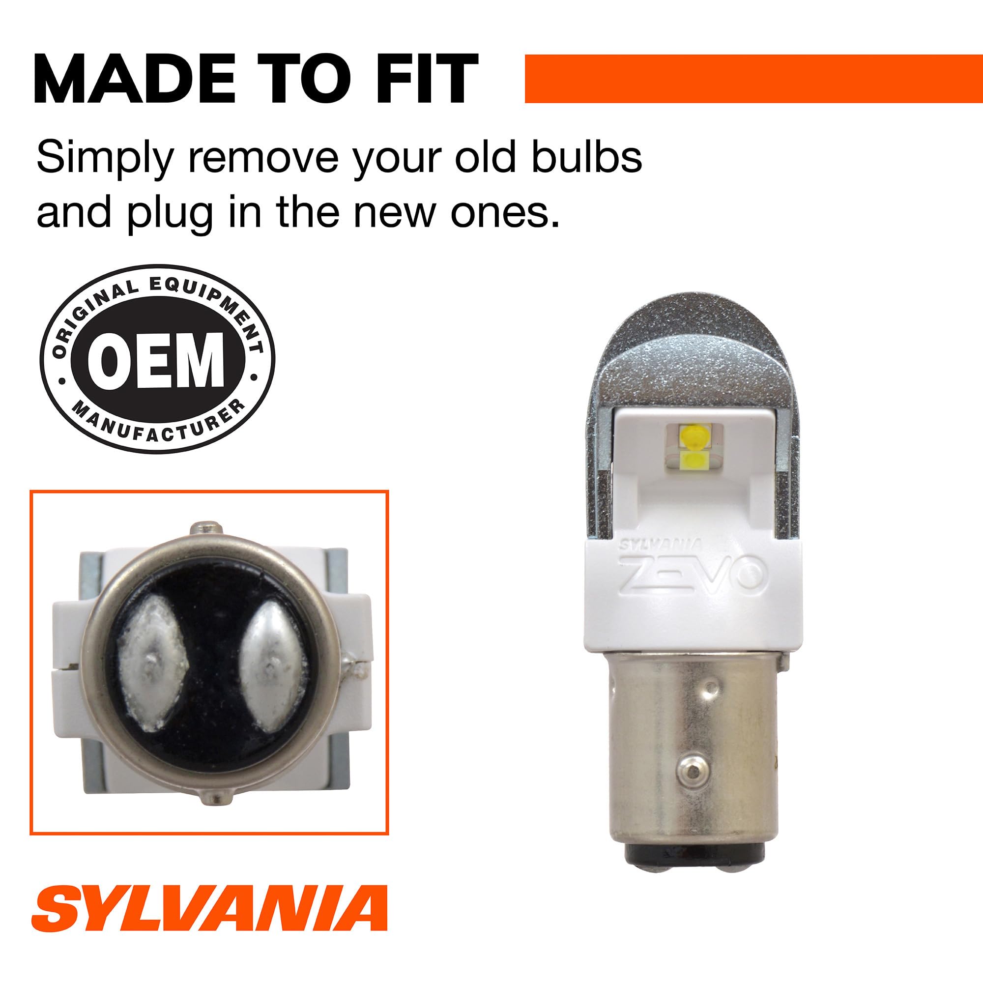 Amazon.com: SYLVANIA - 7528 ZEVO LED White Bulb - Bright LED Bulb