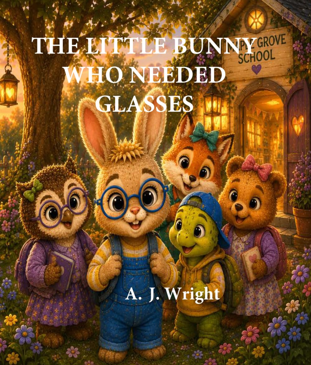 THE LITTLE BUNNY WHO NEEDED GLASSES - Book One of the Cozy Comfort Critters Series