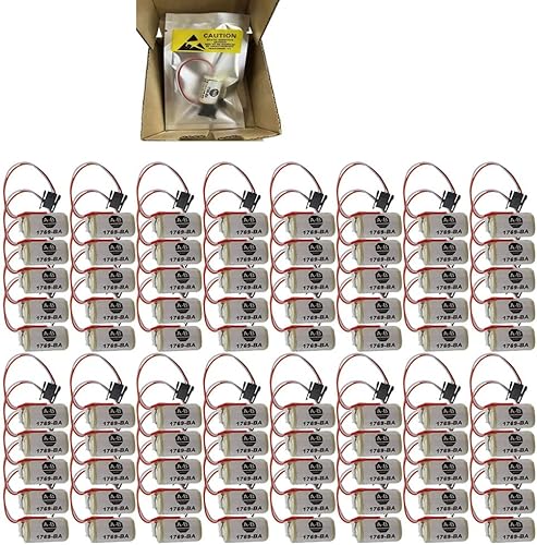 XIAOXX paquete de 80 1769-BA 3V 12AA para batería AB PLC para CR14250SE 1769-BA 3V A-B PLC batería de litio