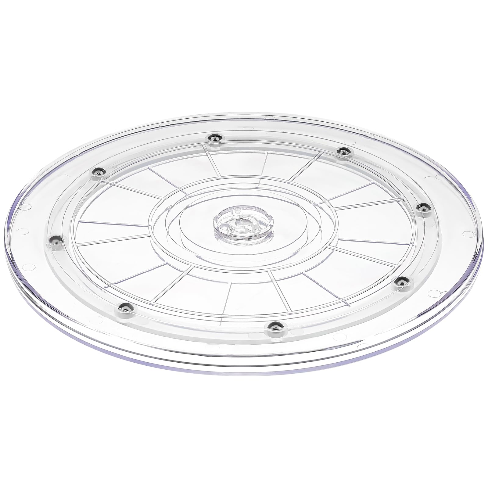 Supporto Girevole Per Tv Piatto Girevole In Acrilico Lazy Susan Da 30 Cm, Organizer Con Cuscinetto Rotante, Base Espositiva Per Spezie Da Cucina, Ripiano Per Torte | Leroy Merlin Piatto Rotante