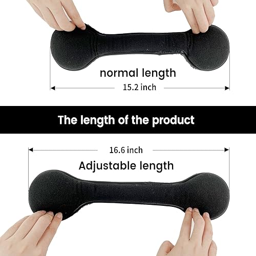 Miniatura 8 de TALONITE - Orejeras de invierno (1 paquete2 paquetes3 paquetes) para hombres y mujeres calentadores de oreja de forro polar plegable Para ciclismo