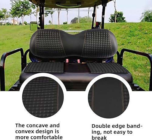 Miniatura 2 de Scott Edward Accesorios para carrito de golf, fundas de asiento de carrito de golf para Club Car PrecedentDSEZGO TXTRXV, Universal Reemplazar los