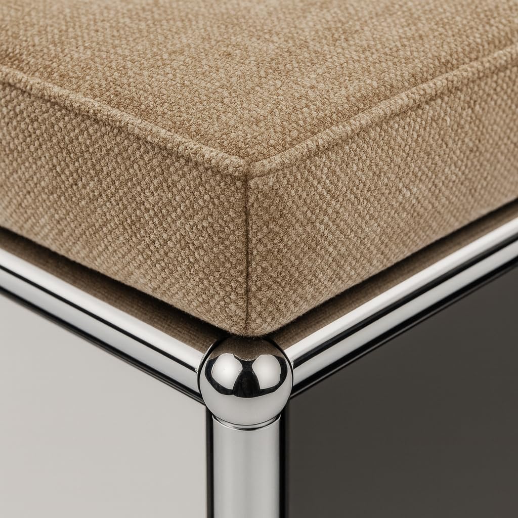 Sitzkissen kompatibel mit USM Haller 75x35x8 cm Mitternachtsblau | Passend für USM Haller · Polyester-Bezug abnehmbar & waschbar (30°C) · Schaumstoff-Füllung · Antirutsch · 9 Farben