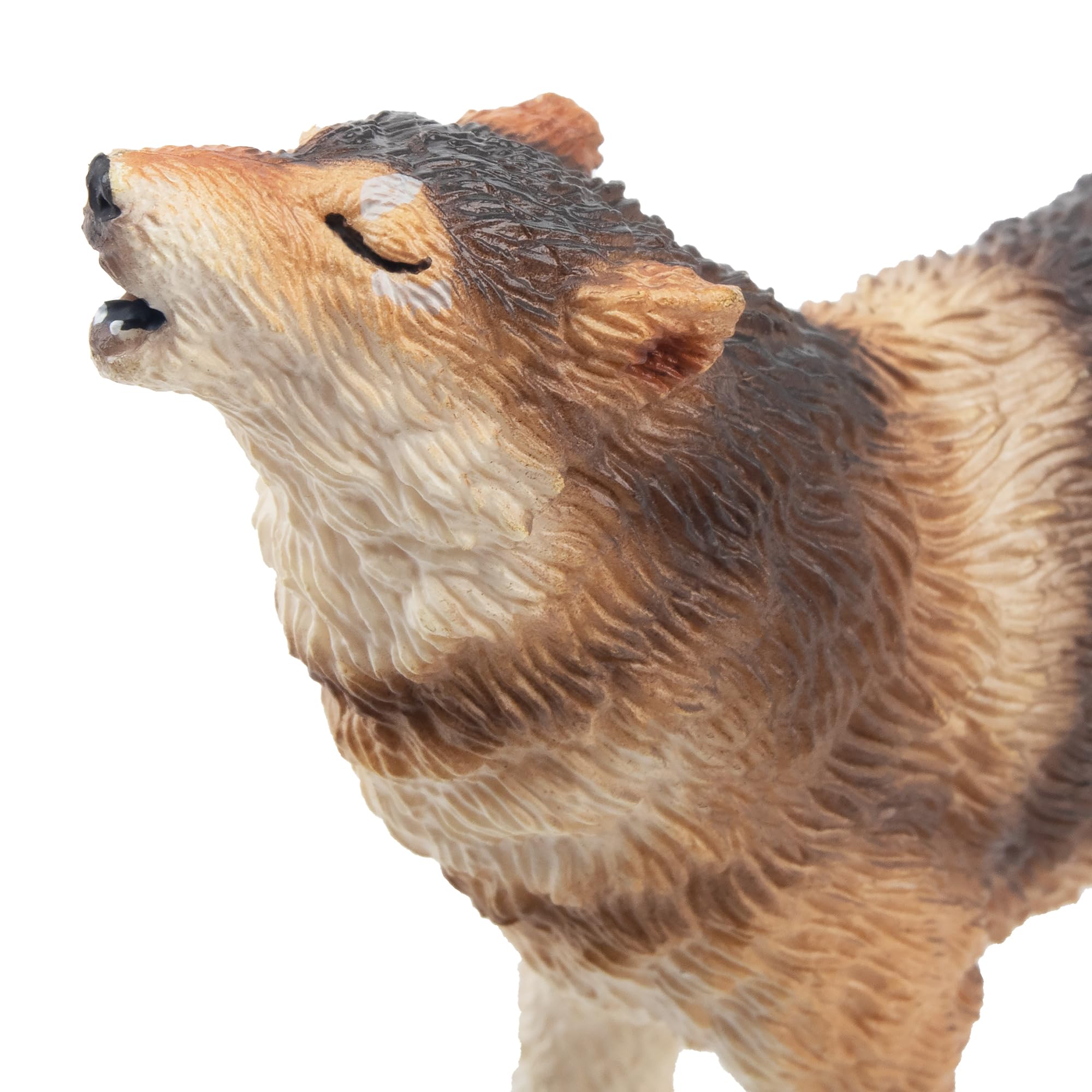 TOYMANY Figurki zwierząt Wilk, realistyczne figurki zwierząt, las, 8,5 x