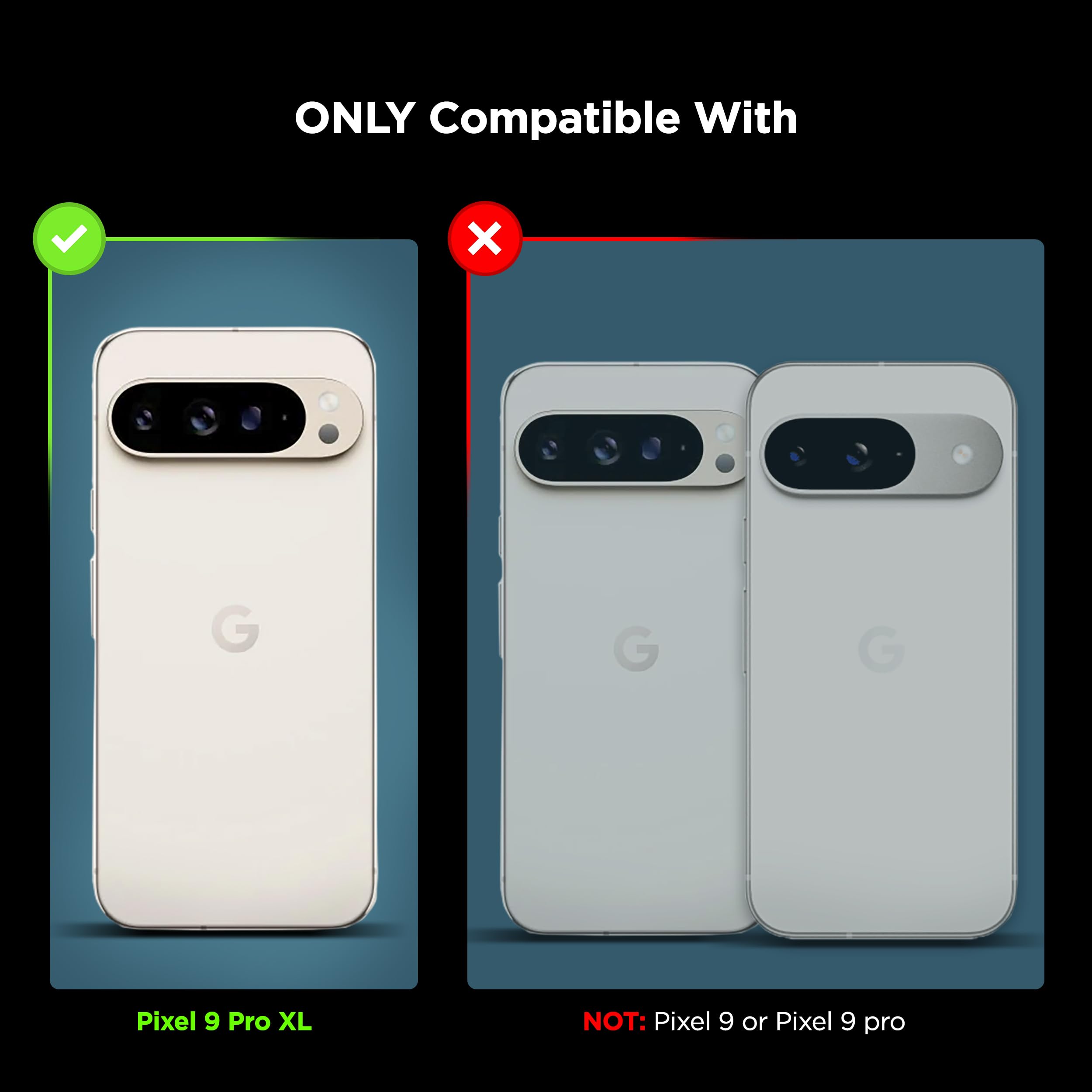 magglass Matte Screen Protector for Google Pixel 9 Pro XL (6.8") Anti-Glare Tempered Glass with Alignment Applicator (Fingerprint Unlock Compatible) - Image 2