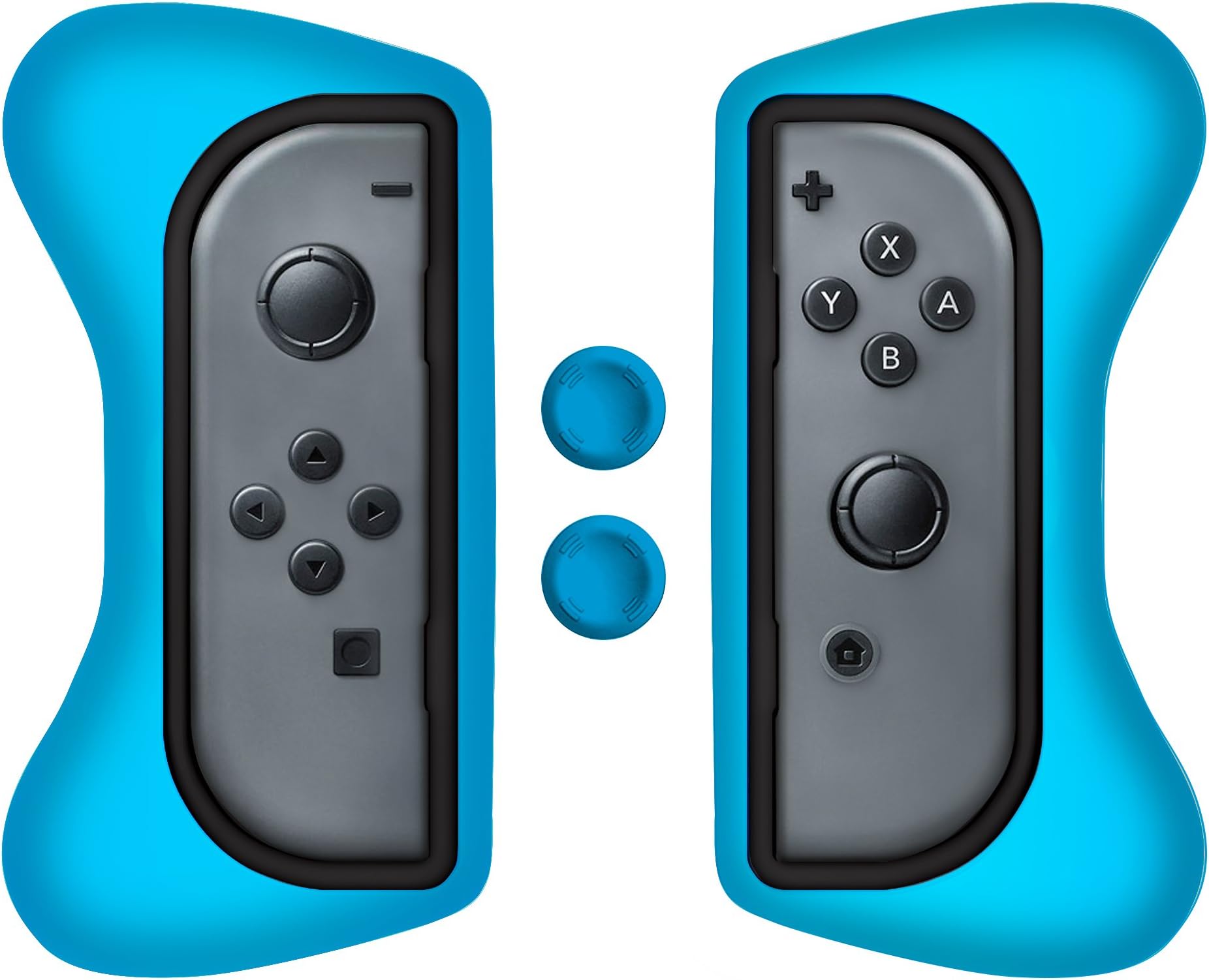 Surge Grip Kit, Joy-Con & Thumb Grips - Blue - Nintendo Switch