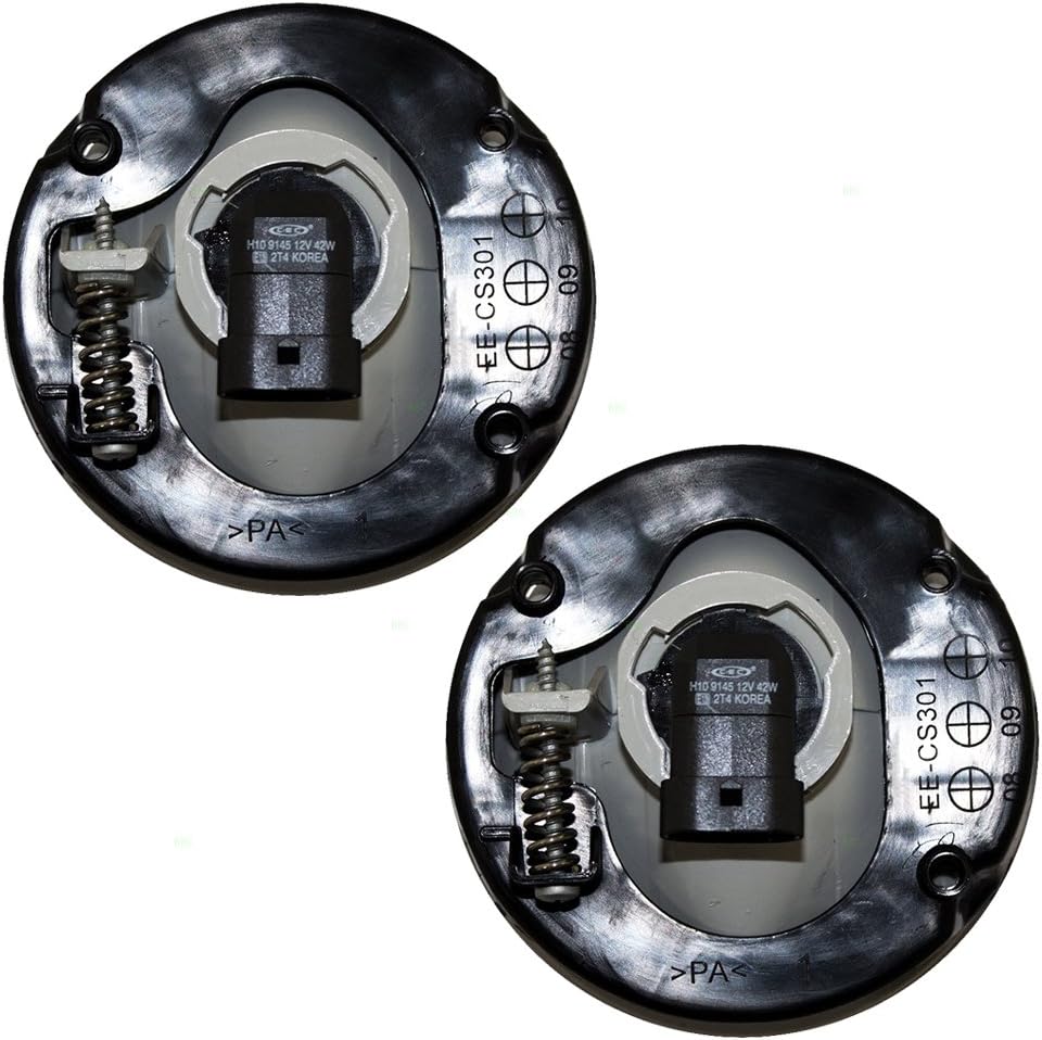 Brock Replacement Fog Light Compatible with 2004 Grand Cherokee 55156733AC