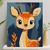 Painting Canvas Set with Numbers Brush Paint Included Slatched 40x50 CM - Gazelle
