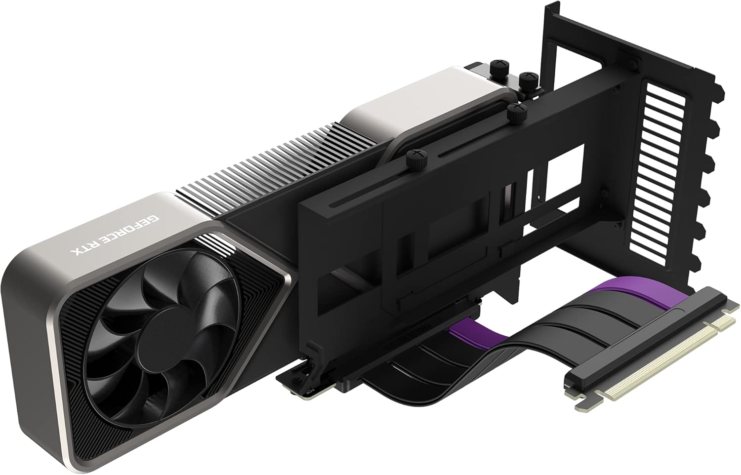 Cooler Master Kit Supporto per Scheda Grafica Verticale Ver. 2 Incluso Cavo Riser PCIe 4.0 x16-165mm (MCA-U000R-KFVK02) Cooler Master Kit Supporto per Scheda Grafica Verticale Ver. 2 Incluso Cavo Riser PCIe 4.0 x16-165mm (MCA-U000R-KFVK02)