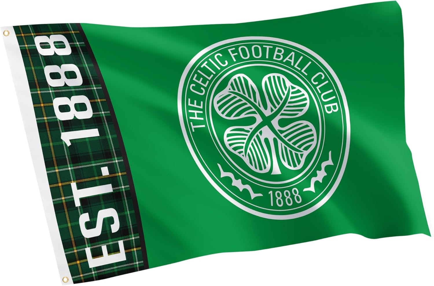 Desert Cactus Celtic FC Flag Scottish Bhoys Celts Football Club Soccer 100% Polyester Indoor Outdoor 3x5 feet Flags (Flag D)