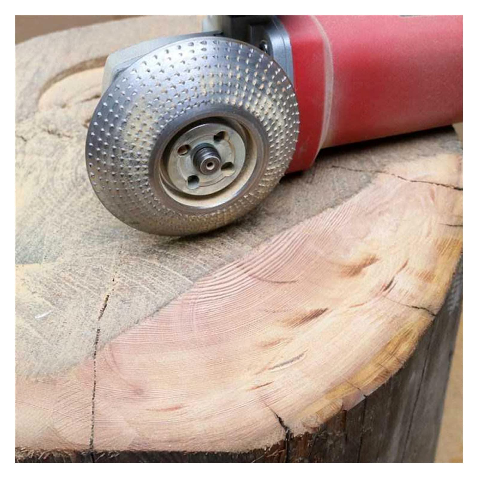 ZSjing Alésage 16 22mm Bois Meulage Roue De Polissage Disque Rotatif Ponçage Outil De Sculpture Sur Bois Outils De Disque Abrasif For Meuleuse D' Angle