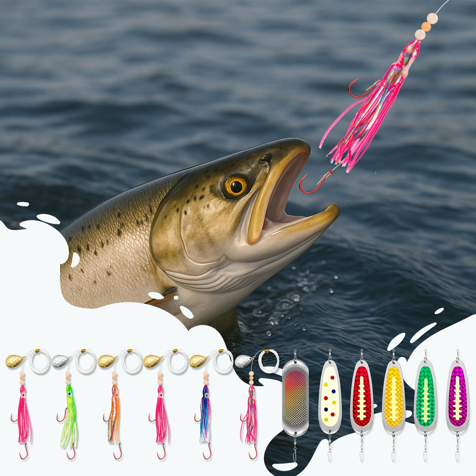 cheap fishing lures Rapala Original Floating Lure Size 07, 2 3/4" Length, 3'-5' Depth, 2 Number  7 Treble Hooks, Perch, Per 1