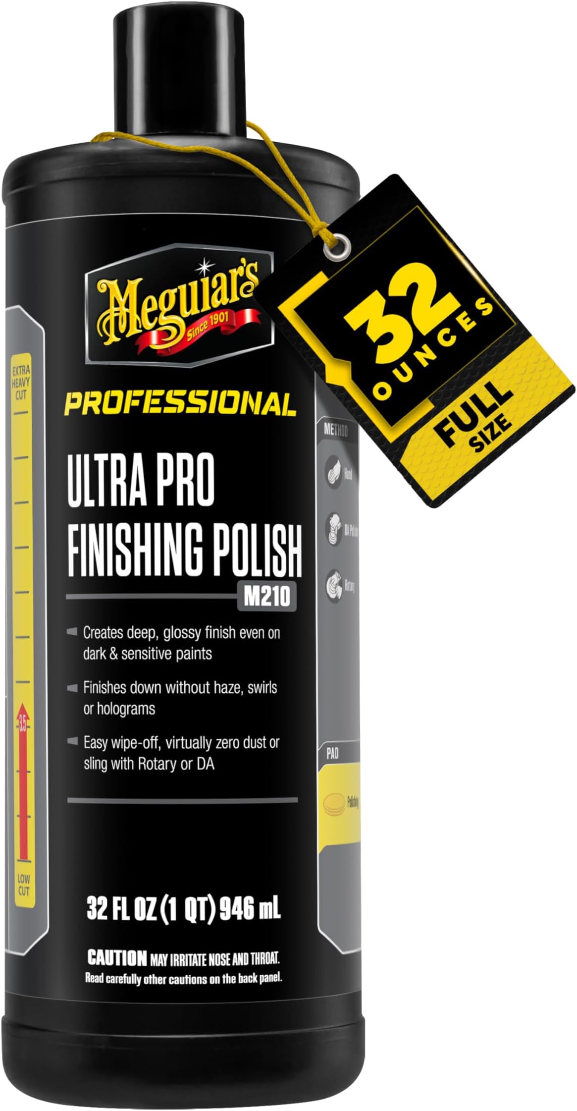 Meguiar's M21032 Mirror Glaze Ultra Pro Finishing Polish - 32oz Bottle