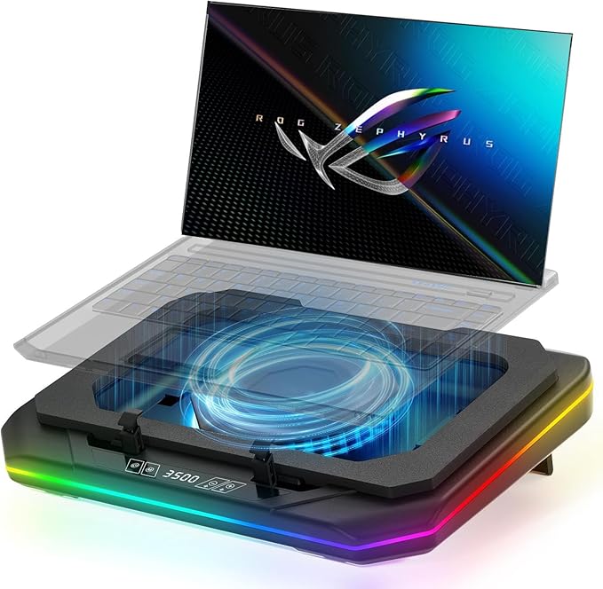 Amazon.com: Cooling Pad for Asus ROG Zephyrus G16 G14 G15 M16 M15 S S17 ...