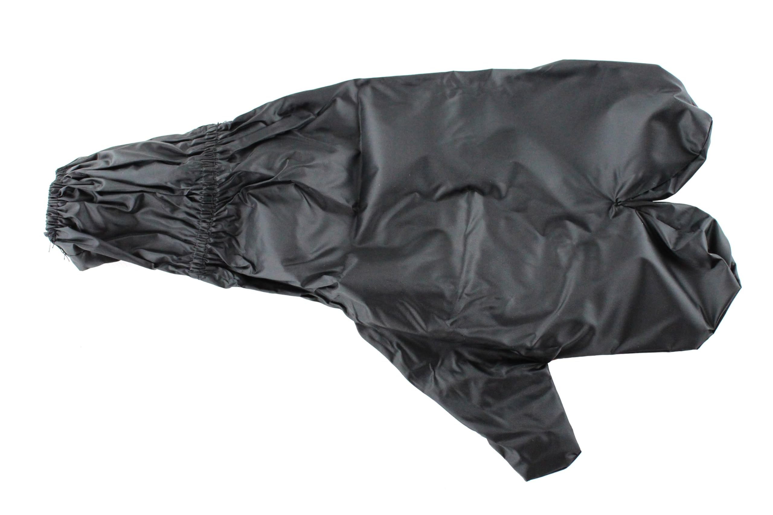 BISOMO Regen Handschuhe, Motorradhandschuh, Fahrradhandschuhe, Wasserdicht, Winddicht, Uni Überzieher, Reflex Streifen, Schwarz Auto & 