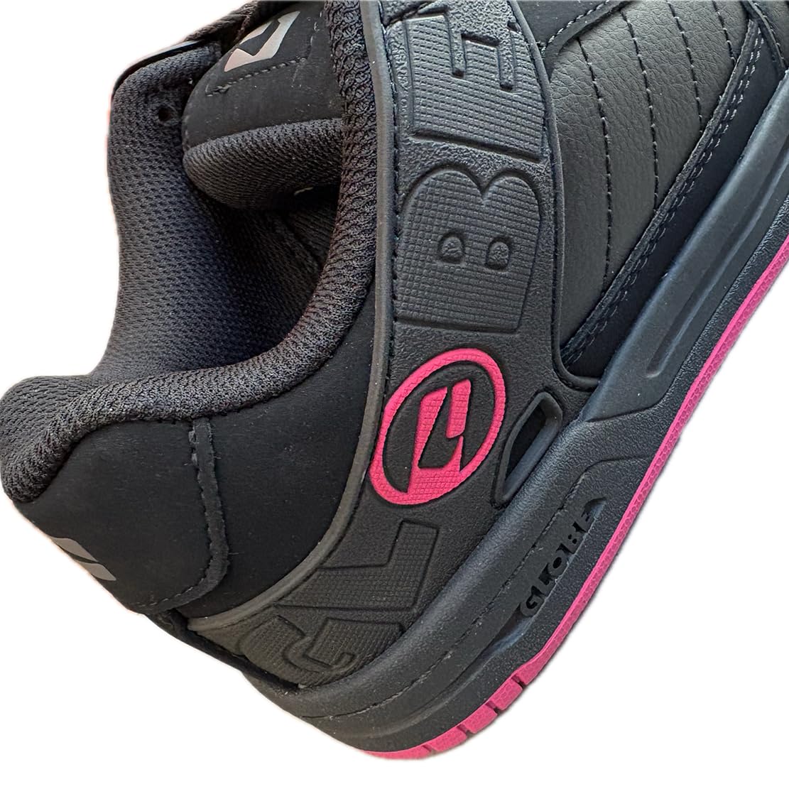 Globe Tilt Mujer Zapatos Deportivos Niñas Adultos Marca Tilt Original Brand - Black Black Pink