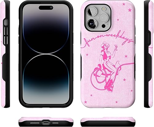 Vista 1156 de Casely - Funda para iPhone 14 Pro Max, Viva La Vida, Frida Kahlo Floral Collage, compatible con MagSafe 10 Frida Kahlo Viva La Vida Collage