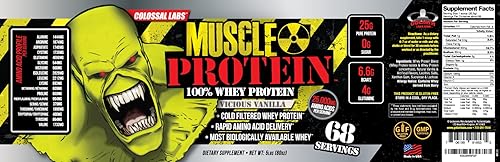 Miniatura 3 de Colossal Labs 100 proteína de suero de leche aislada en polvo