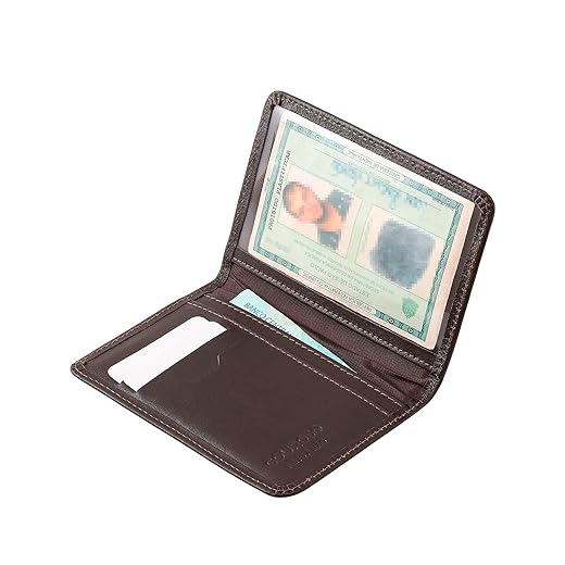 Carteira Masculina Couro Legítimo Rg Documento Veicular Cartões Cédulas Couro50 70C50