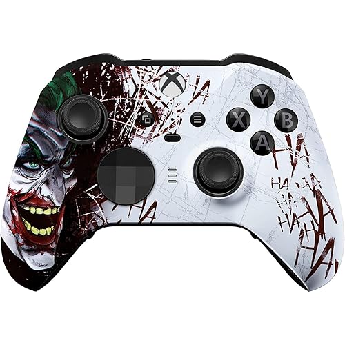 Custom Controllerzz Elite Series 2 Controller Compatible With Xbox One, Xbox Series S, and Xbox Series X (Jokester)